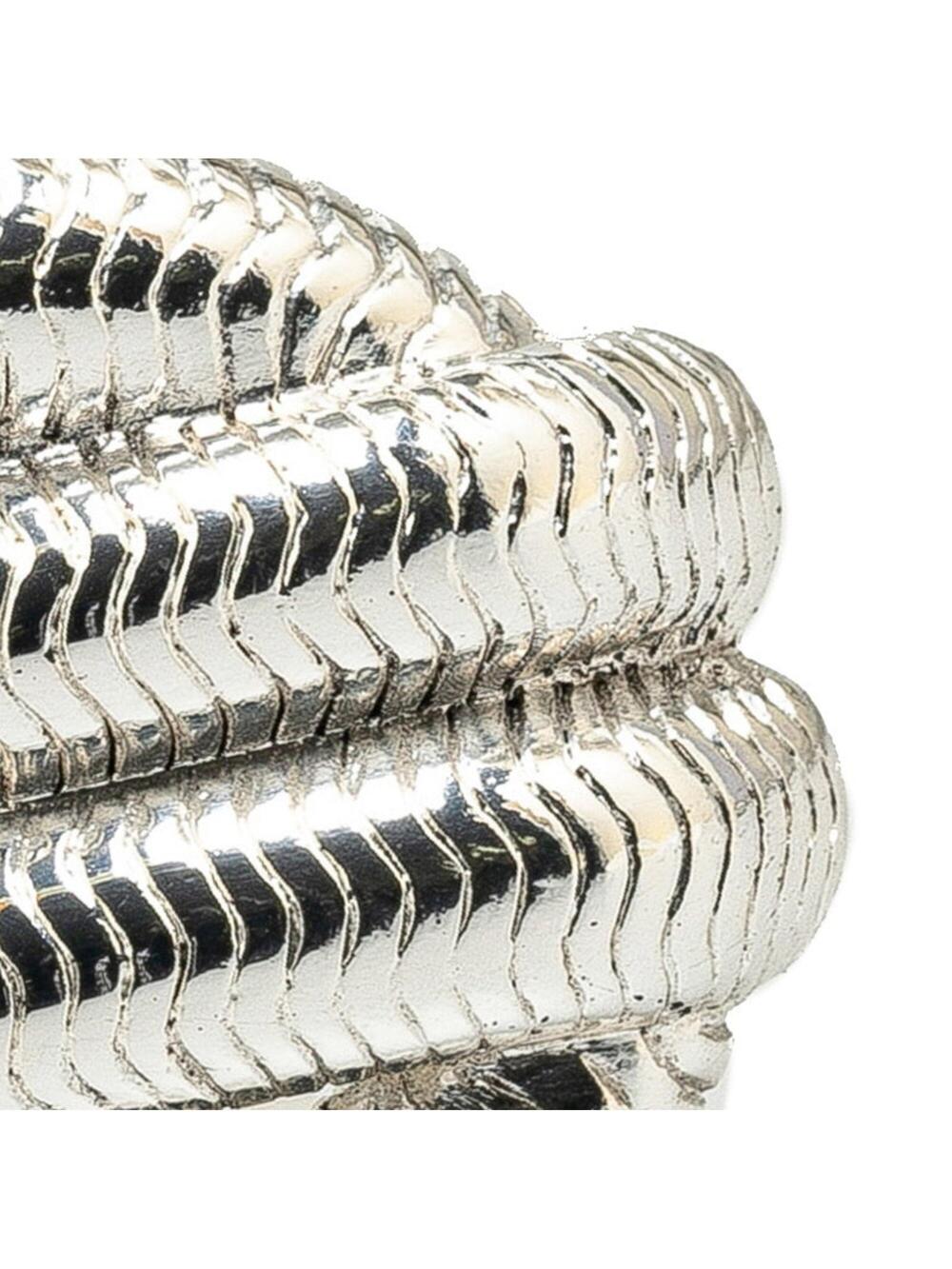 Chanel Cc Logo Brooch Silver-Tone Metal #276139C74B - Picture 4 of 7